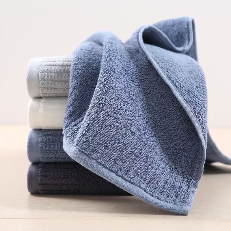 純棉素色套巾可組裝禮盒定制刺繡